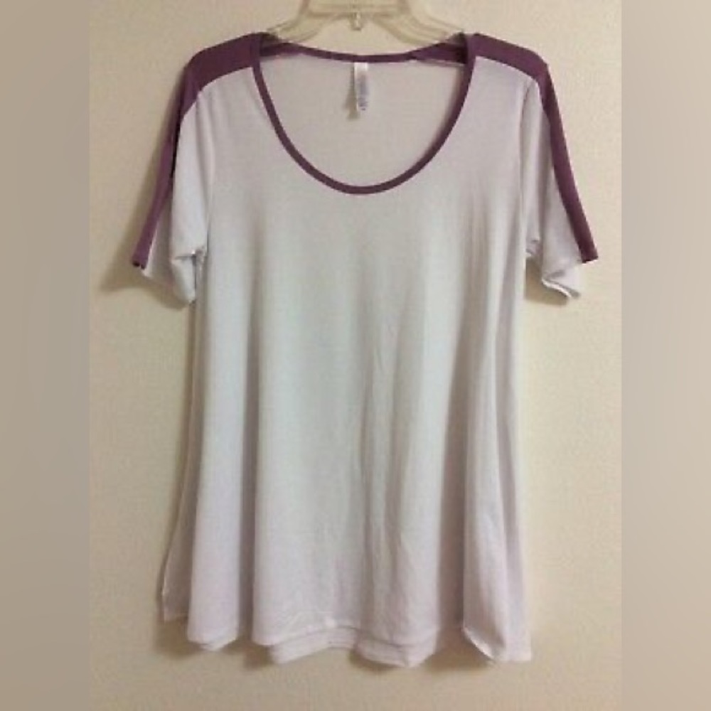 White and Pink Perfect tee
